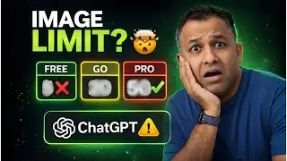 ChatGPT Go & Plus Image Generation Limit - Free vs Paid Photo Creation Limit in ChatGPT