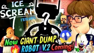 New GAINT Version Of DUMP Robot Coming In Ice Scream 7 FRIENDS: Lis! | Ice Scream 7 Leaks