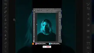 Simple way for dual tone images - Photoshop tips #shorts