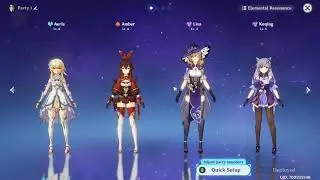 How to change your Party in Genshin Impact - How to Equip New Characters