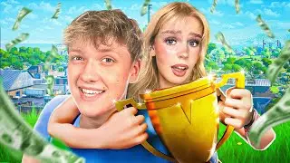 I'm playing my FIRST TOURNAMENT with my GIRLFRIEND... 😂 (big mistake)