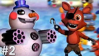 Foxy Plays: FNAF World #2 || LOST IN THE ICE COLD TUNDRA