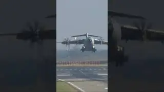 RAF Atlas A400M Touch and Go! #shorts