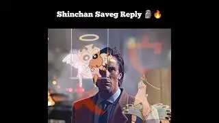 Shinchan Savage Reply 🗿🔥 || #shinchankidhamki