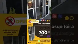 Tela mosquiteira para porta   Telas Mundi