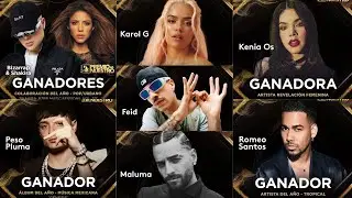 GANADORES de los Premios Lo Nuestro 2024 UNIVISION