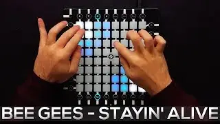 Bee Gees - Stayin' Alive - Launchpad Pro Cover / Remix