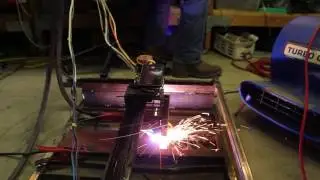 AHP Alphacut 60 with Homemade CNC Plasma Cutter