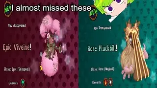 My Singing Monsters - Magical Nexus Collection completed + Epic Viveine