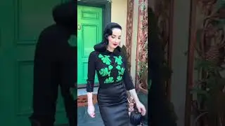 Dita von Teese💫Дита фон Тиз💫💚🖤❤️