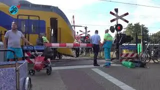 Persoon aangehouden in Heiloo na poging voor de trein te springen (20 augustus 2019)