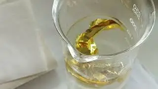 раствор растворения золота самый безопасный метод .