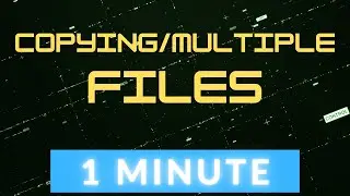 Copy Multiple Files With Ctrl and With Right Click in Windows 10: How to do it?
