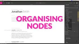 Genstyl — Design Tool | Organising nodes