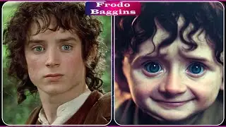 Turned The LORD of the RINGS & HARRY POTTER characters into KIDS