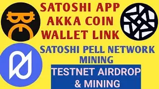 Satoshi App AKKA Coin Wallet Link | Pell Network Whitelist Airdrop  Guide | Pell Network Testnet