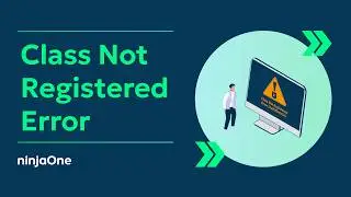 How to Fix the “Class Not Registered” Error (0x80040154) in Windows 11 (w/ SCREEN RECORDING)