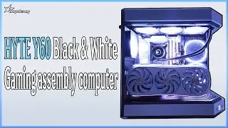 PC Build | HYTEY60 Black & White Gaming Assembly Computer (14700K + RTX 4080)