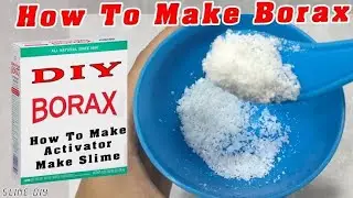 how to make homemade borax powder 