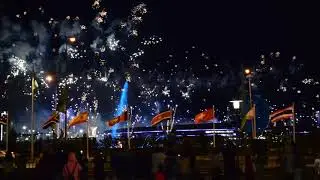 Салют на открытии EXPO 2017