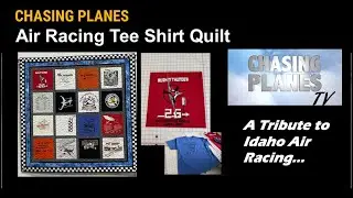 Air Racing Tee Shirt Quilt