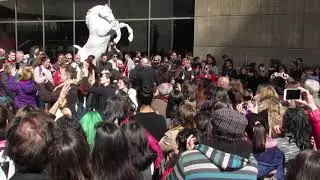 Función Artística de Protesta Teatro Argentino de La Plata 23-8-19