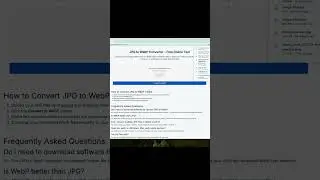 Convert JPG to WebP Fast – Boost Your Website Speed & SEO