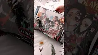 One of my favourite series! So glad I got this! Demon Slayer box set unboxing! #shorts