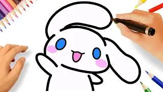 HOW TO DRAW CINNAMOROLL 💗 EASY TUTORIAL