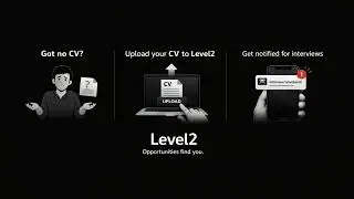 Upload your CV to Level2 and let the system work for you. 