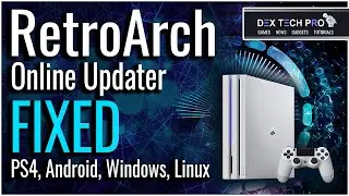 RetroArch on PlayStation 4: Failed to retrieve core list FIXED! ( how to fix online updater )