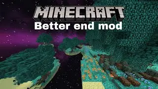 Minecraft better end Mod (no commentary Gameplay)