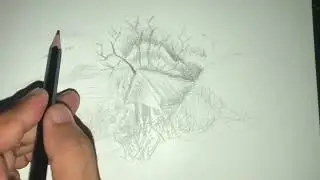 Beautiful Scene Drawing for Beginners Pencil Sketch