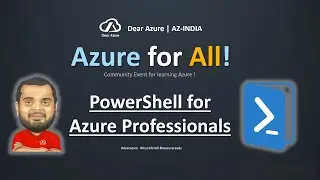 PowerShell for Azure Professionals | PowerShell Functions with Visual Code Extension | Azure for All