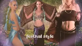 FESTIVAL FASHION OUTFITS | elven goddess fairycore