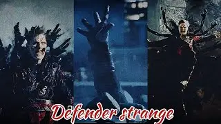 Defender strange zombie version edit😈|M.o.m | knight editx| Dr strange status