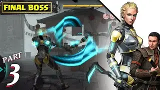 Shadow Fight 3 ITU'S PLANE 1 - FINAL BOSS queen Iolanda part 3 walkthrough