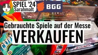 SPIEL '24 Gebrauchte Brettspiele verkaufen auf der Messe? Board Game Geek No shipping Auction