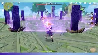 Электро куб и больная Викуст / Геншин