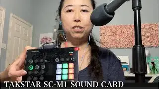 Takstar Sound card | Takstar SC-M1 | Effects and Features