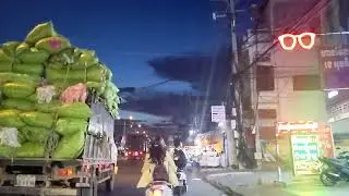 Night Drive in Phnom Penh | Scenic Evening Road Tour |