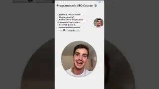 Programmatic SEO Course | What is pSEO? #pSEO #programmaticseo #seocourse. #seotutorial