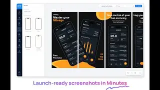 Launch Shots - App/Play Store Screenshot Editor