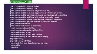 Unix commands for informatica || Informatica interview questions and answers for experienced -Part11