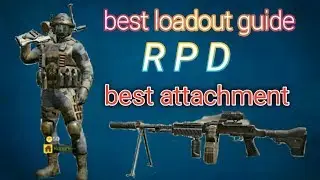 BEST LOADOUT RPD  call of duty mobile, 44 kill