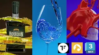 Pheonix FD Liquid Simulation Masterclass Trailer