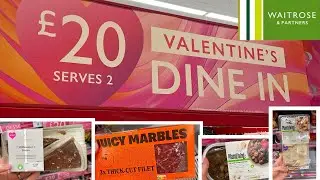 Waitrose’s £20 Vegan Valentine’s Meal Deal