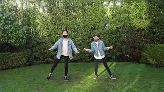 Abby and Viviann dancing to Dua Lipa's Levitating