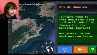 Let's Play: Where on Google Earth is Carmen Sandiego?