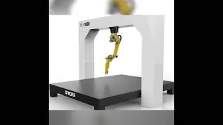 Gweike LASER CUT:ROBOT LF1800 Работ трёмерный волоконный лазерный резка пример резки